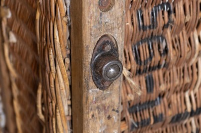 Vintage Log Basket